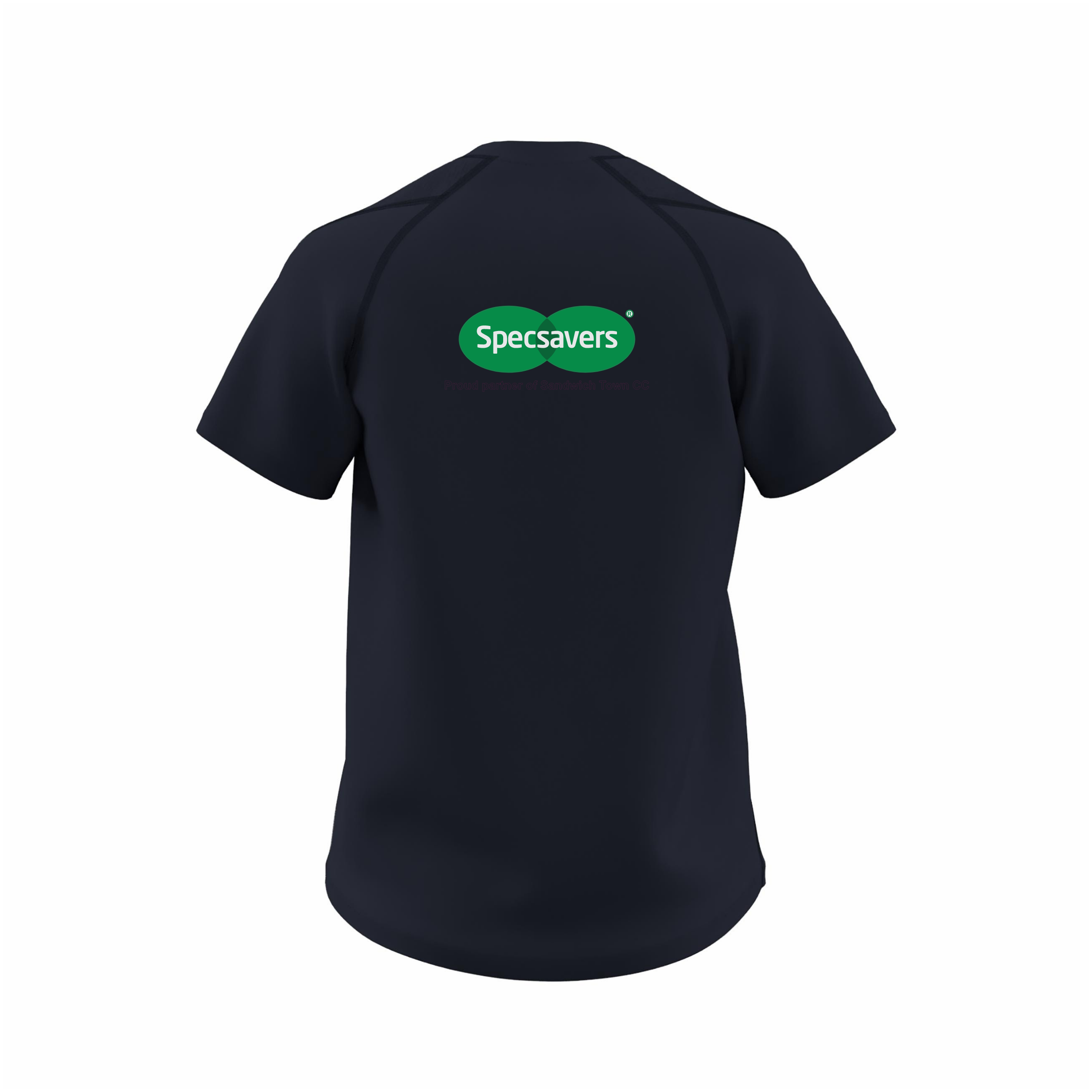 gray-nicolls-sandwich-town-cc-women-s-gts-t-shirt-blu-navy-maglia-cricket-donna- image 2