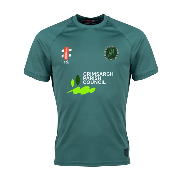 gray-nicolls-grimsargh-matrix-v2-t-shirt-junior-verde-manica-corta image 1