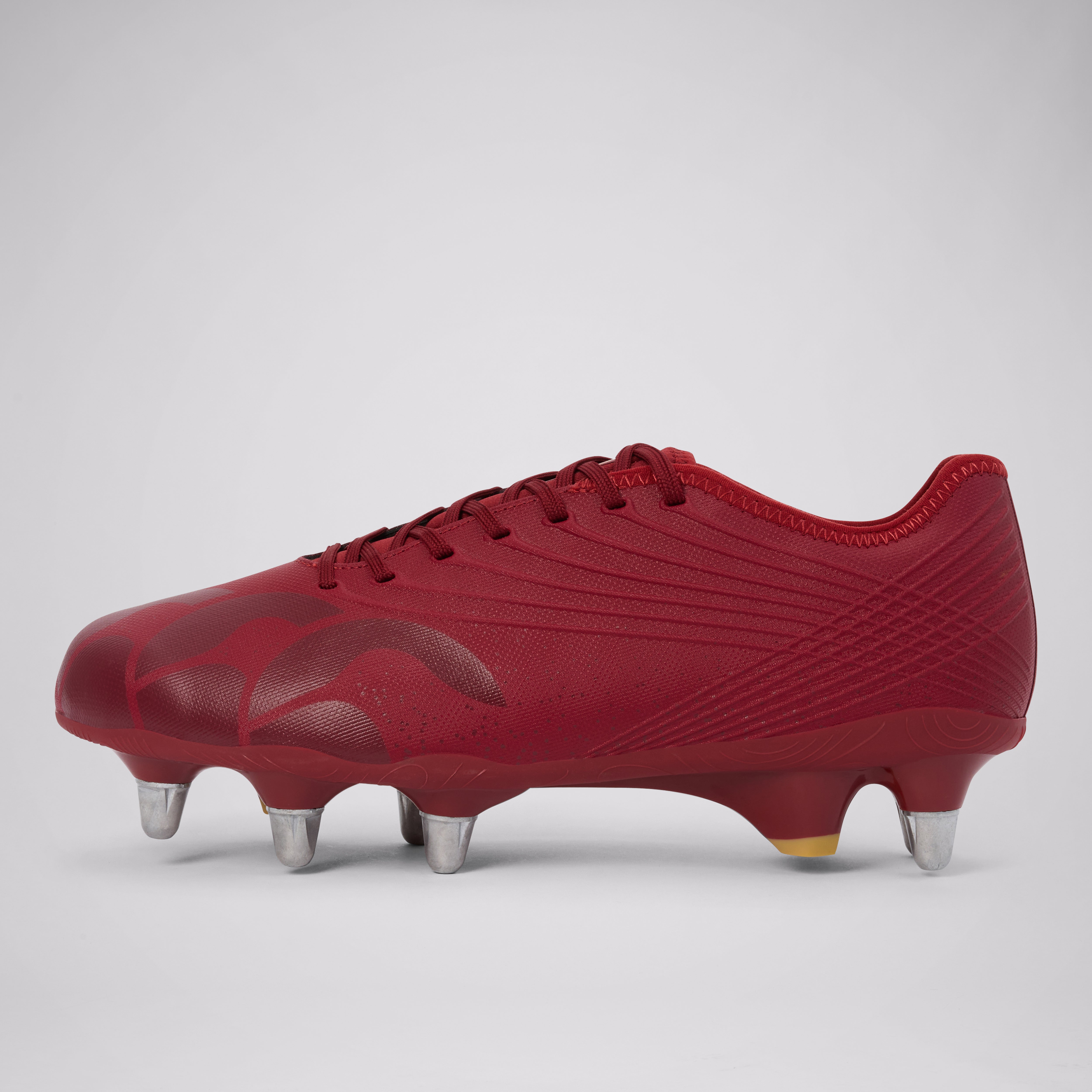 canterbury-stampede-ground-break-pro-soft-ground-scarpe-rugby-rosse image 1