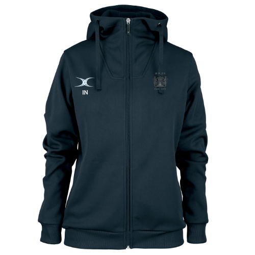 felpa-rugby-donna-gilbert-rugby-pro-dunfermline-rfc-blu-navy-con-cappuccio image 1