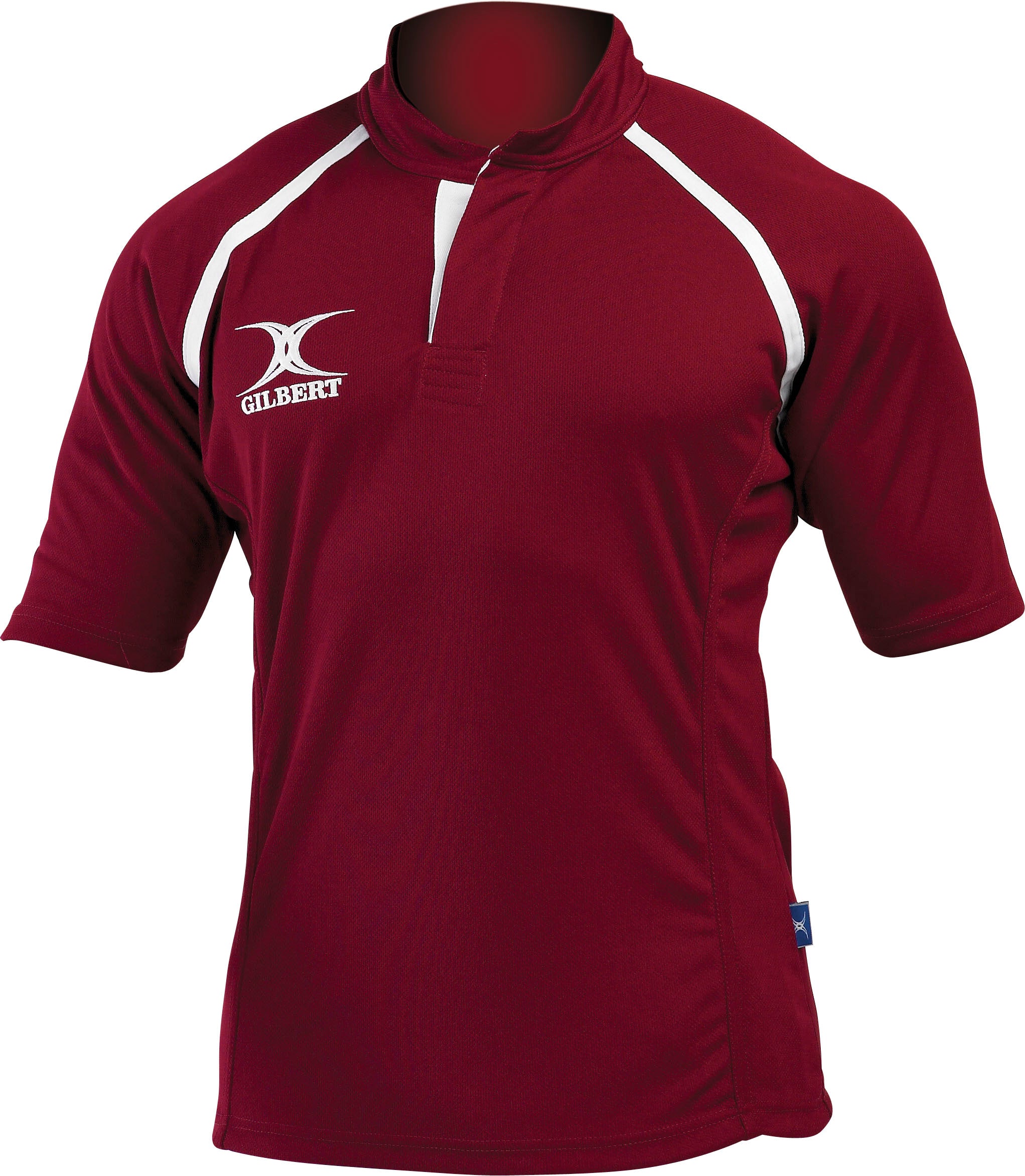gilbert-rugby-xact-maglia-gara-junior-nera-plain-match-shirt image 4