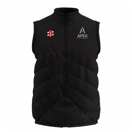 gray-nicolls-apex-cricket-coaching-senior-black-gts-gilet-bodywarmer image 1