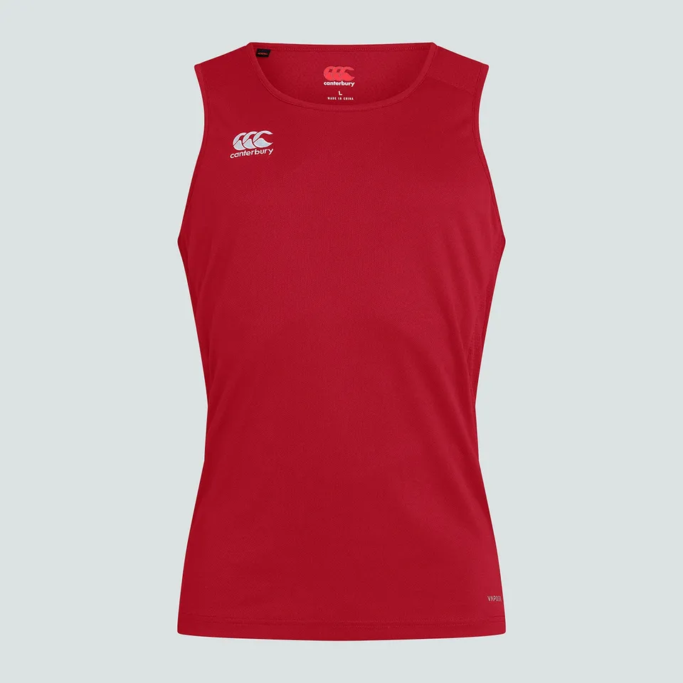 canterbury-club-dry-singlet-canotta-uomo-rossa image 1