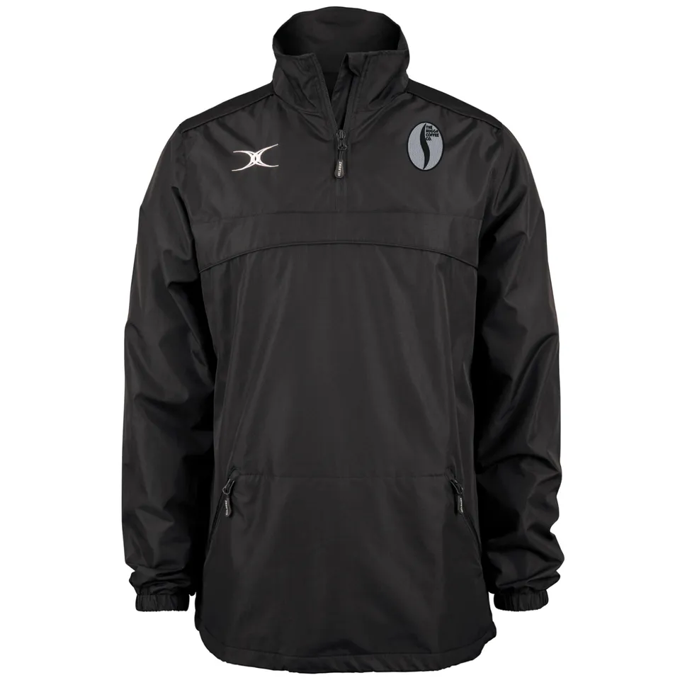 gilbert-rugby-rugga-coffee-photon-giacca-uomo-1-4-zip-nera image 1