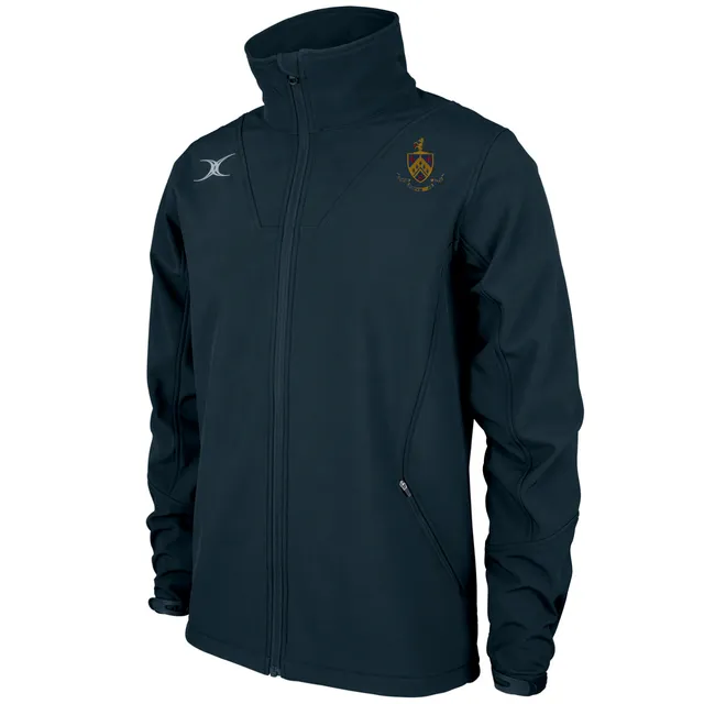 gilbert-rugby-pro-giacca-softshell-full-zip-old-crossleyans-rufc-senior-blu-navy image 1