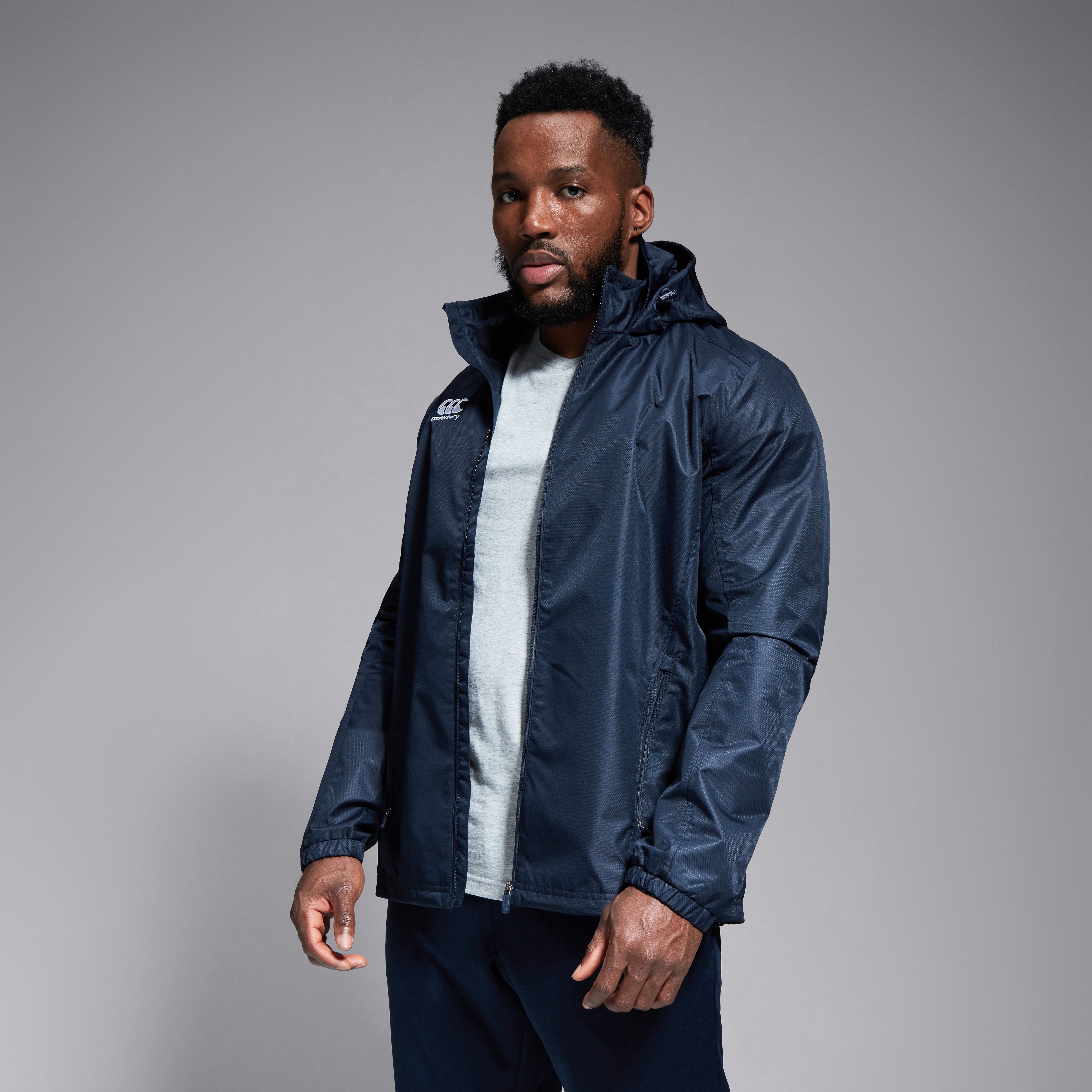 canterbury-club-vaposhield-giacca-antipioggia-full-zip-uomo-blu-navy image 3