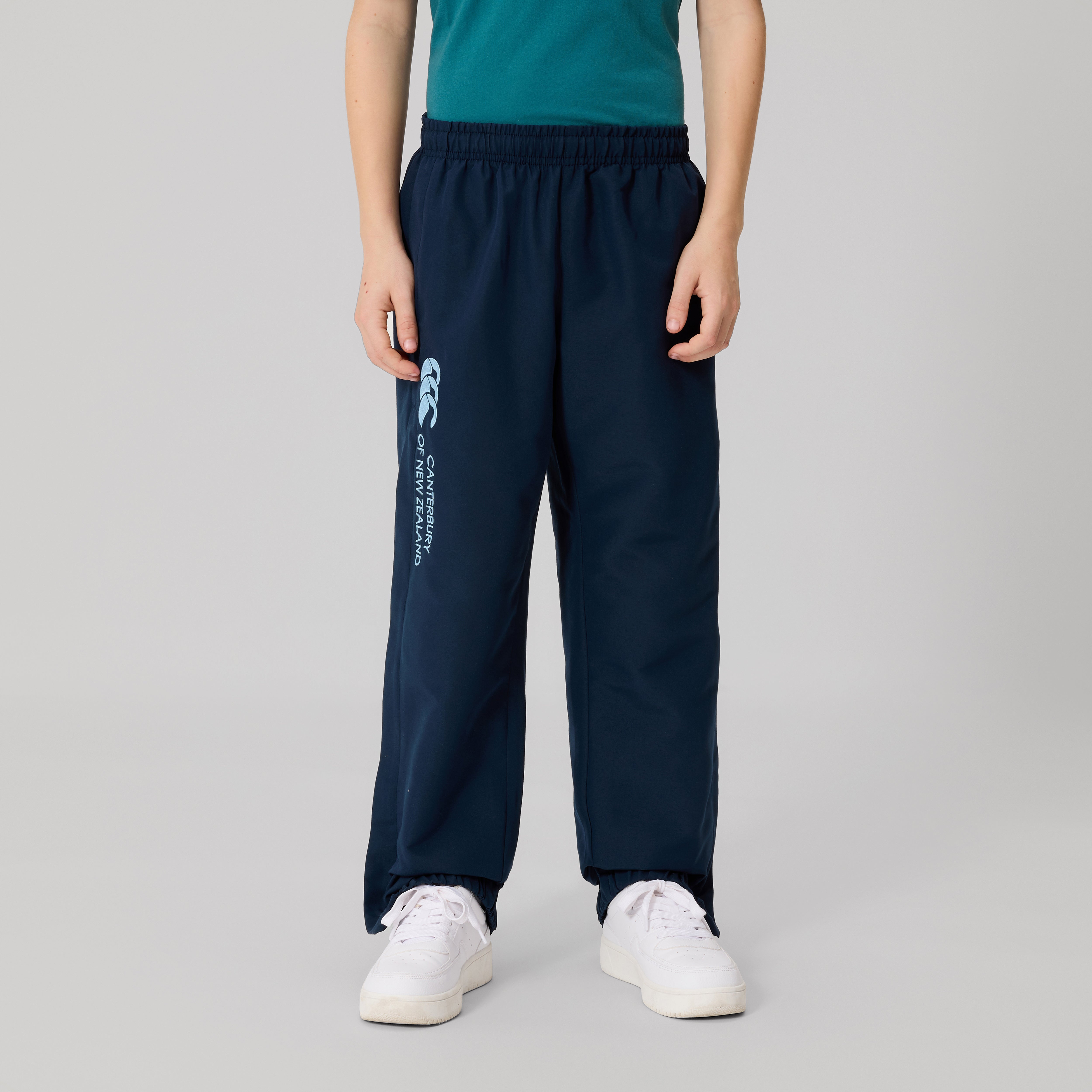 canterbury-fundamentals-stadium-pant-junior-unisex-blu-navy-rosa image 2