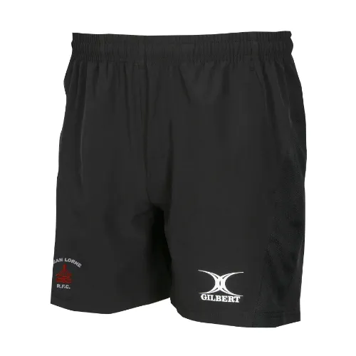 gilbert-rugby-oban-lorne-rfc-junior-pro-shorts-leisure-bambino-nero image 1