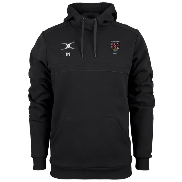 gilbert-rugby-felixstowe-rfc-photon-felpa-con-cappuccio-junior-nera image 1