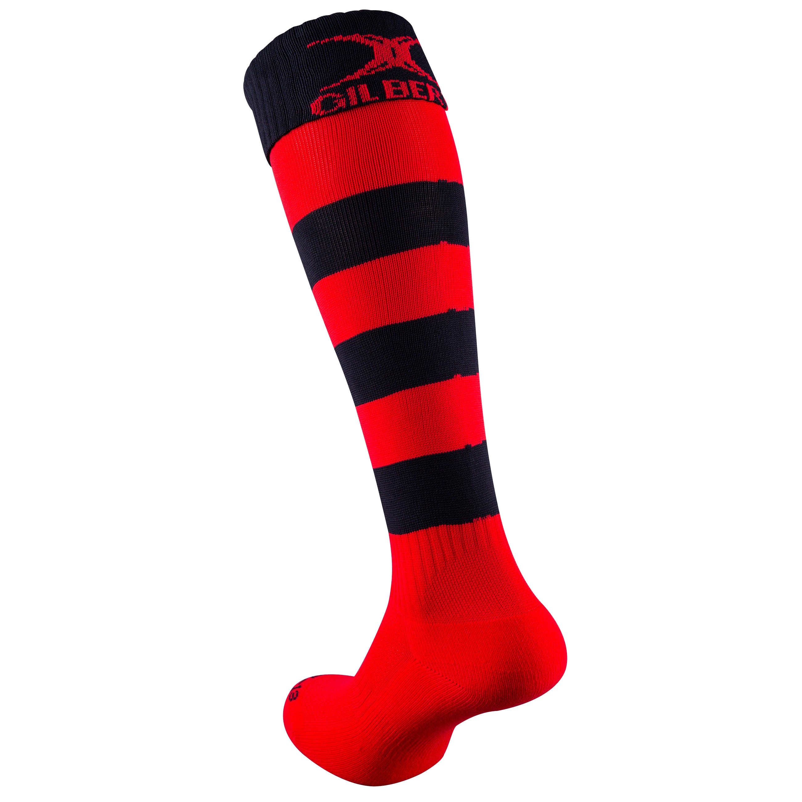 gilbert-rugby-kryten-ii-hoop-calze-junior-ambra-nero image 3