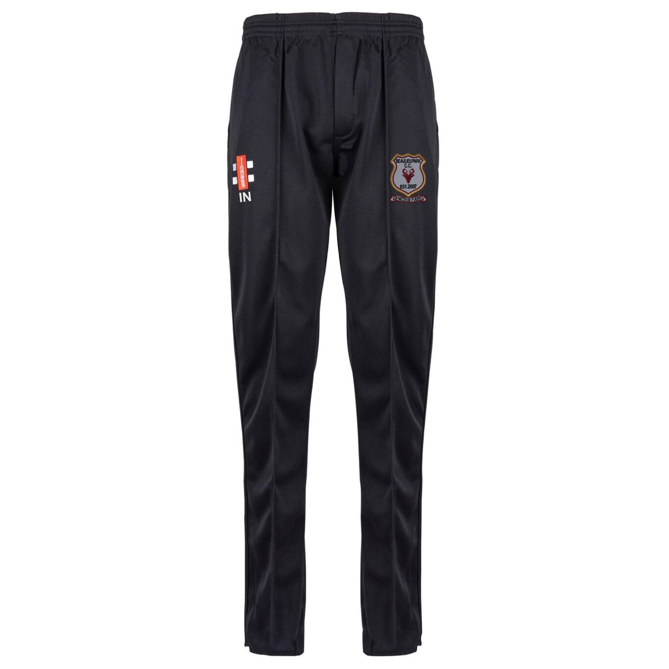 gray-nicolls-matrix-v2-pantaloni-cricket-junior-neri-beaulieu-park-cc image 1