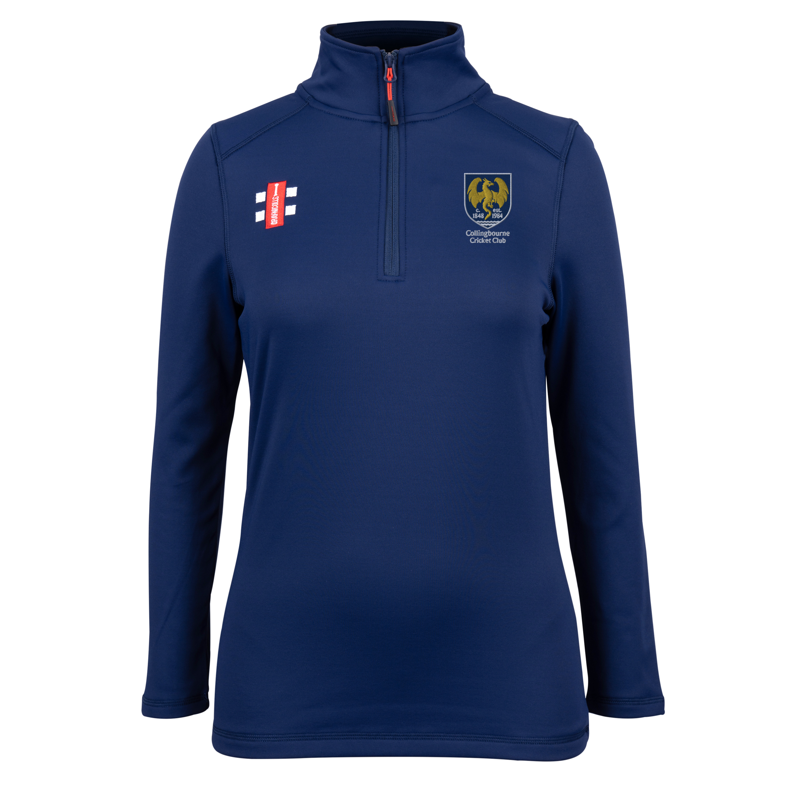 gray-nicolls-collingbourne-cc-storm-thermo-fleece-navy-donna-adulto image 1