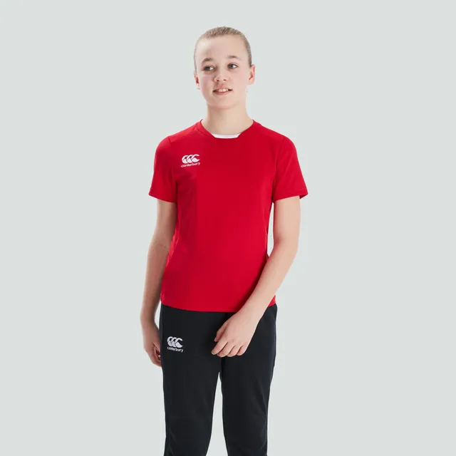 canterbury-club-dry-t-shirt-junior-unisex-rosso image 1