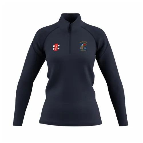 gray-nicolls-morriston-cc-donna-pile-1-4-zip-gts-blu-navy image 1