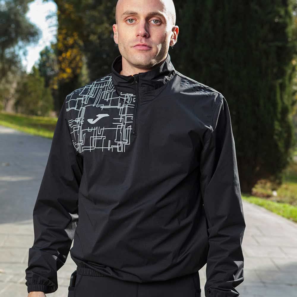 joma-running-night-felpa-uomo-con-mezza-zip-e-inserti-riflettenti image 6