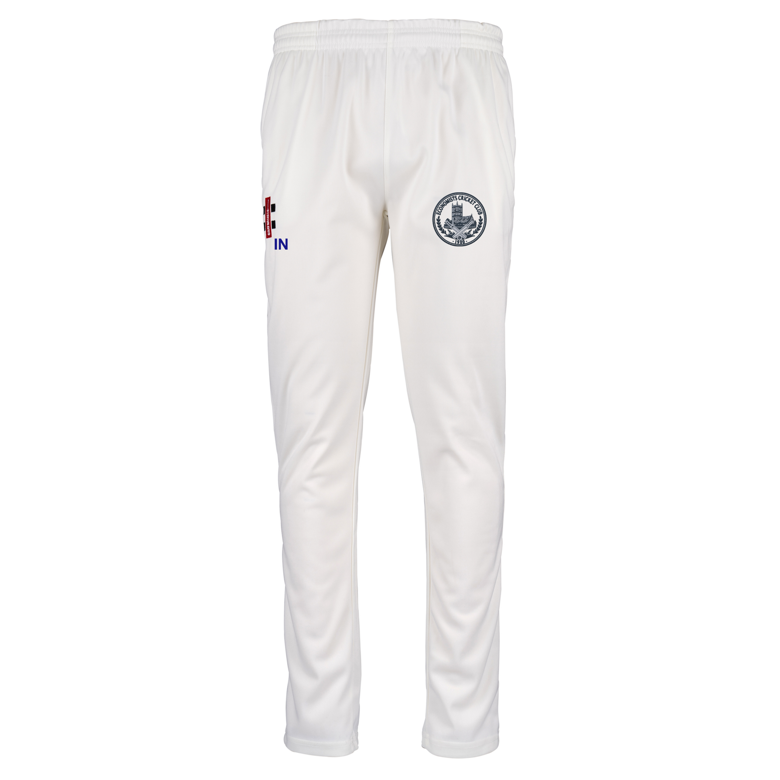 gray-nicolls-economists-cc-senior-matrix-pantaloni-slim-fit-avorio image 1