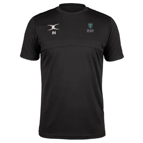 gilbert-rugby-devon-referees-photon-t-shirt-uomo-adulto-nero image 1