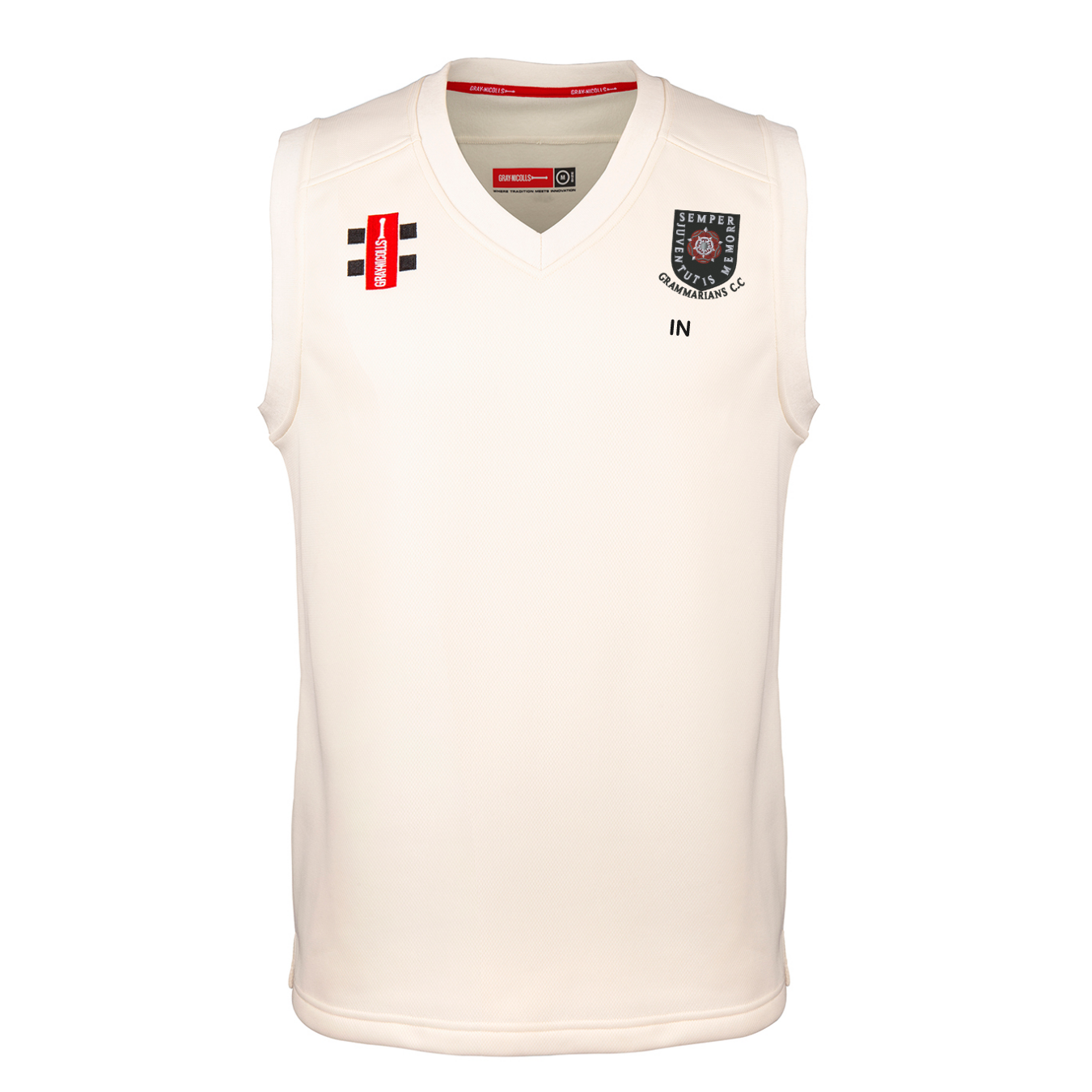 gray-nicolls-pro-performance-slipover-match-senior-avorio-wellingborough-old-gra image 1