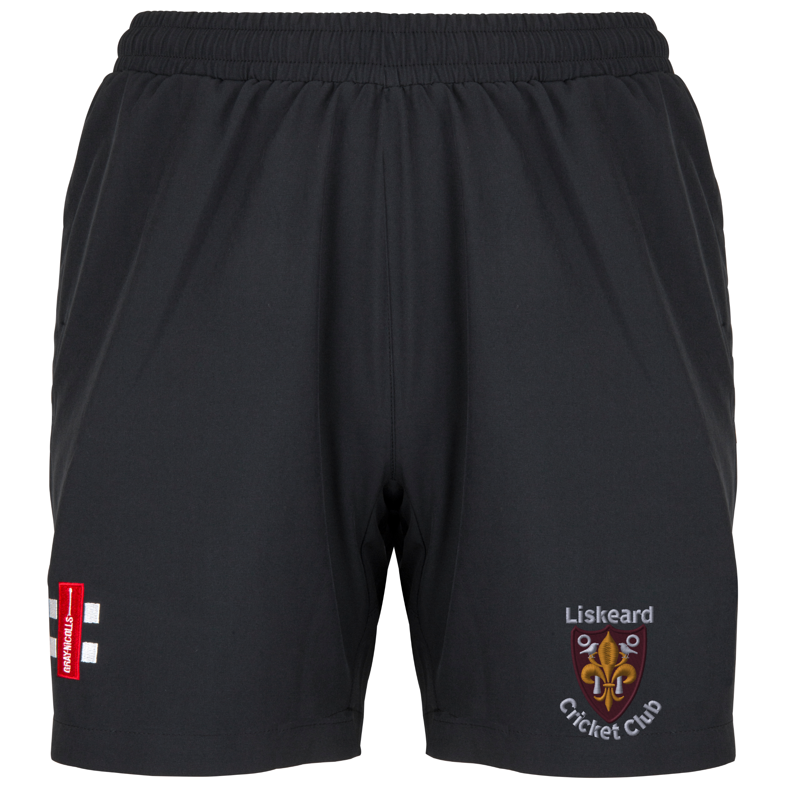 gray-nicolls-liskeard-cc-velocity-pantaloncini-corti-da-donna-nero image 1