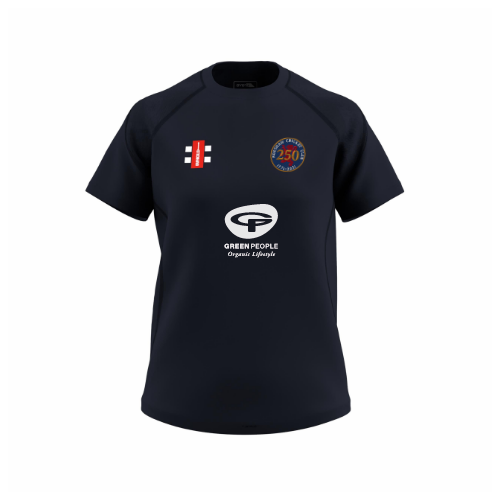 gray-nicolls-horsham-cricket-club-maglietta-gts-manica-corta-donna-blu-navy-scur image 1