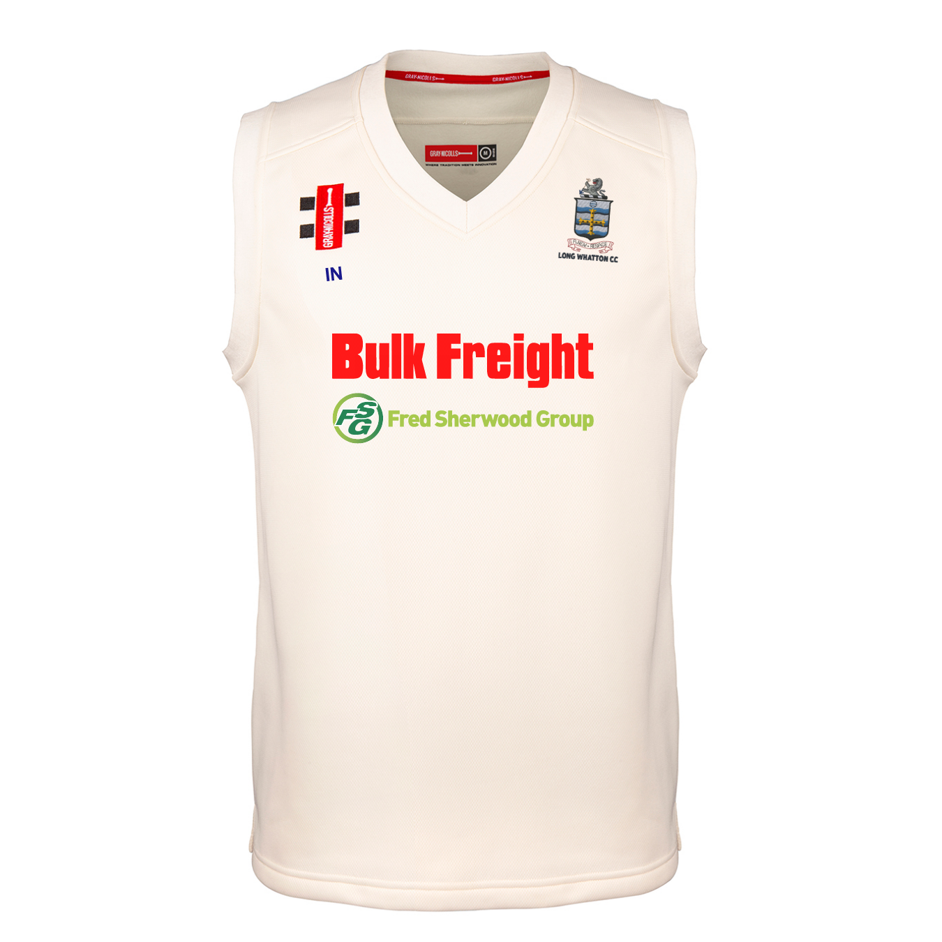 gray-nicolls-pro-performance-slipover-match-long-whatton-cc-junior-avorio image 1
