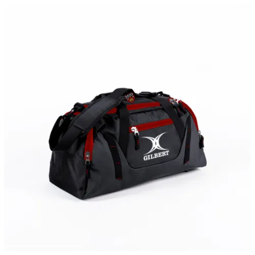 gilbert-rugby-skipton-rfc-nero-rosso-club-v4-borsone-players-holdall-senior image 1