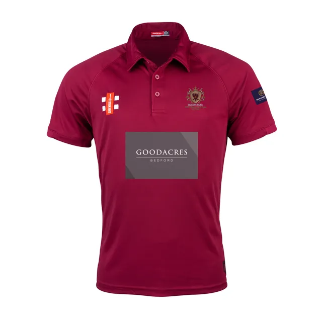 gray-nicolls-queens-park-westfield-matrix-v2-polo-senior-bordeaux image 1
