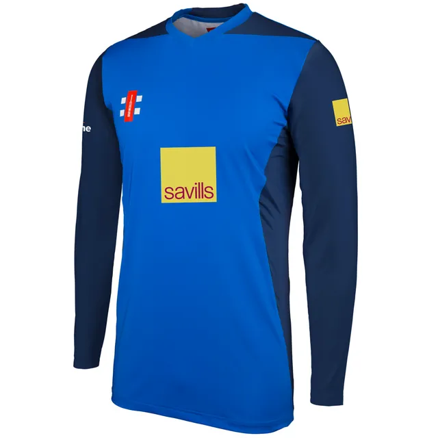 gray-nicolls-golden-hill-cc-pro-performance-t20-maglia-manica-lunga-junior-royal image 1
