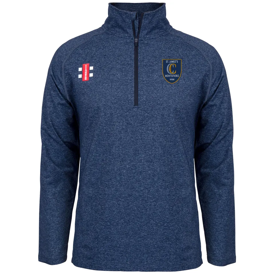 gray-nicolls-velocity-mid-layer-senior-st-james-montefiore-navy-con-zip image 1