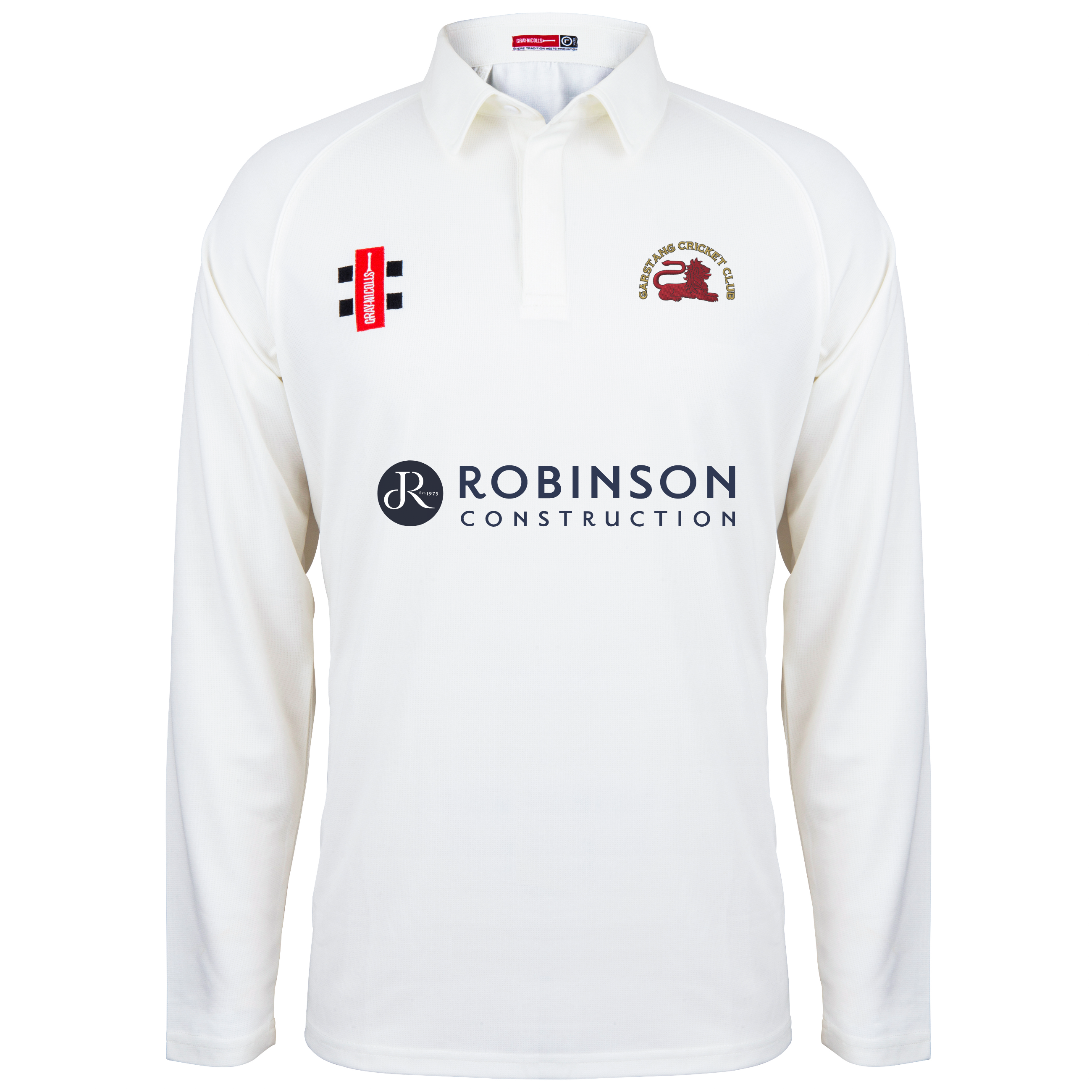 gray-nicolls-garstang-cc-junior-matrix-v2-maglia-cricket-manica-lunga-avorio image 1