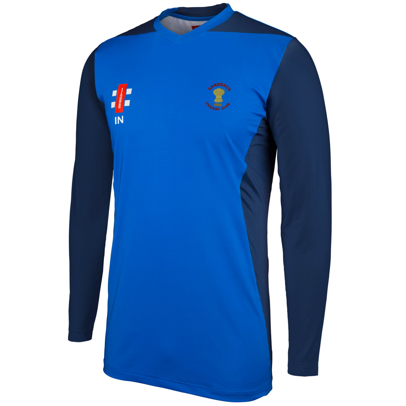 gray-nicolls-pro-performance-t20-maglia-manica-lunga-junior-sandbach-royal-navy image 1