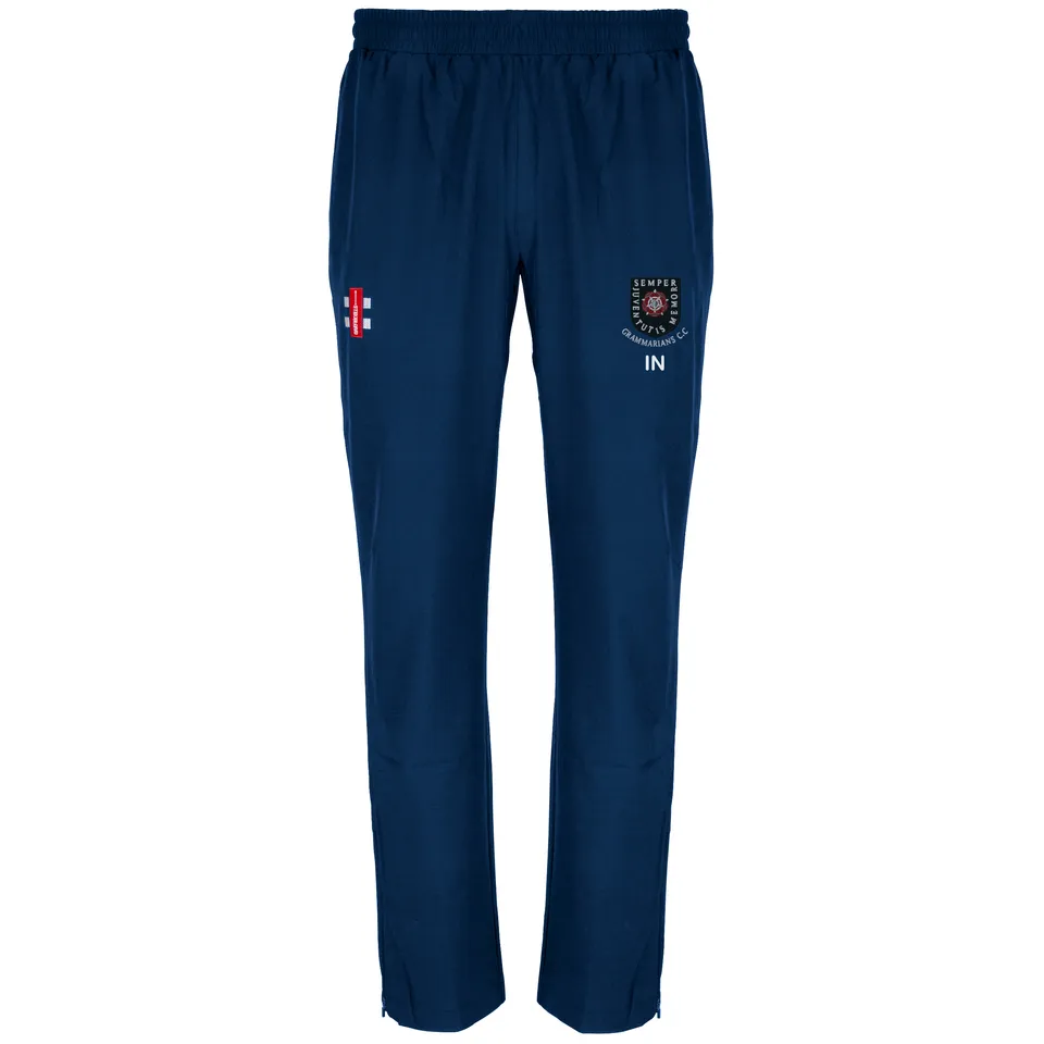 gray-nicolls-wellingborough-velocity-pantaloni-training-junior-navy-con-zip image 1