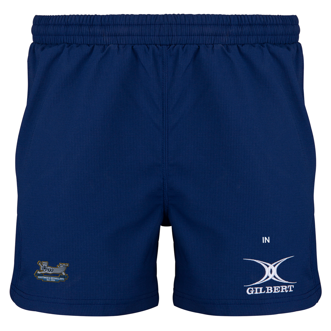 gilbert-rugby-hastings-bexhill-rfc-adulto-pantaloncini-virtuo-uomo-blu-navy image 1