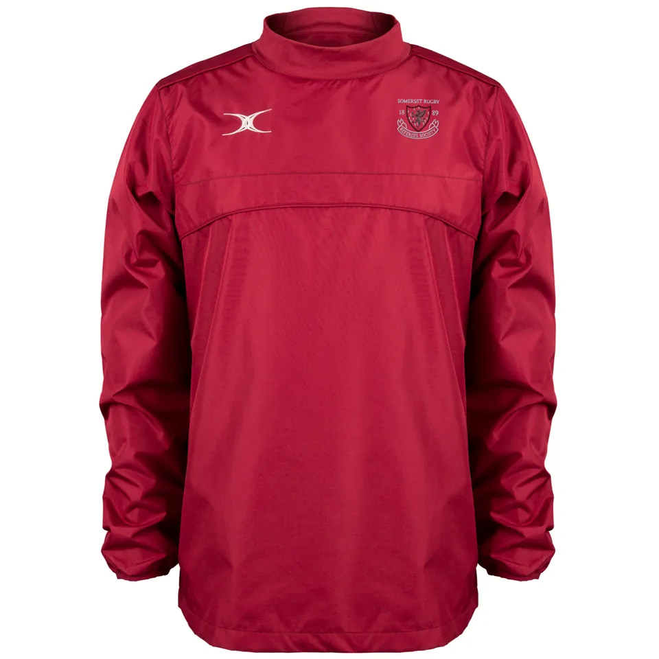 gilbert-rugby-somerset-rugby-referees-society-giacca-warm-up-photon-uomo-bordeau image 1