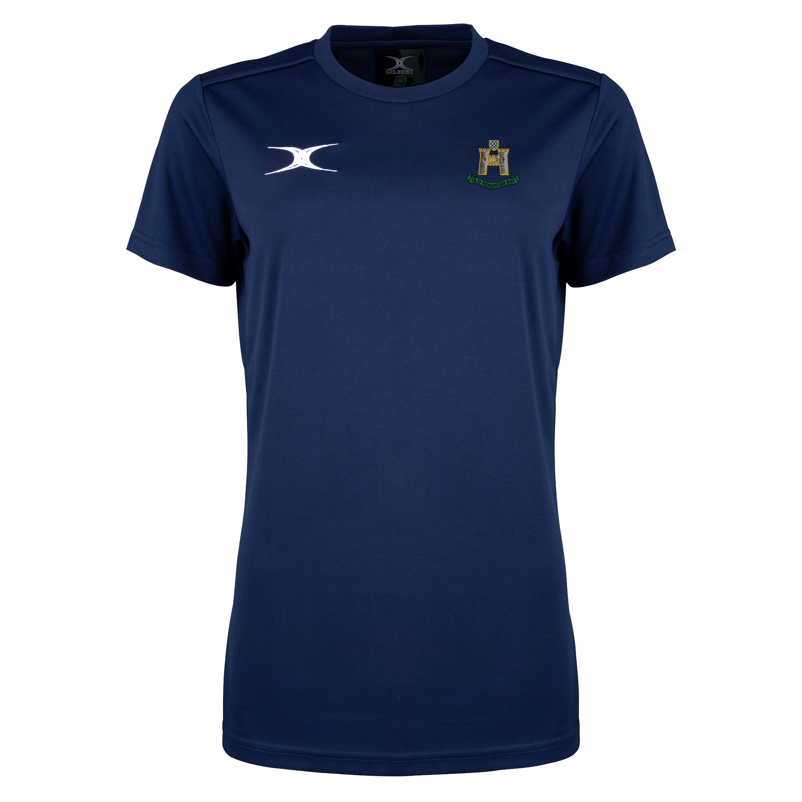 gilbert-rugby-photon-ii-t-shirt-s-s-senior-blu-navy-scuro-old-reigatian-rfc image 1