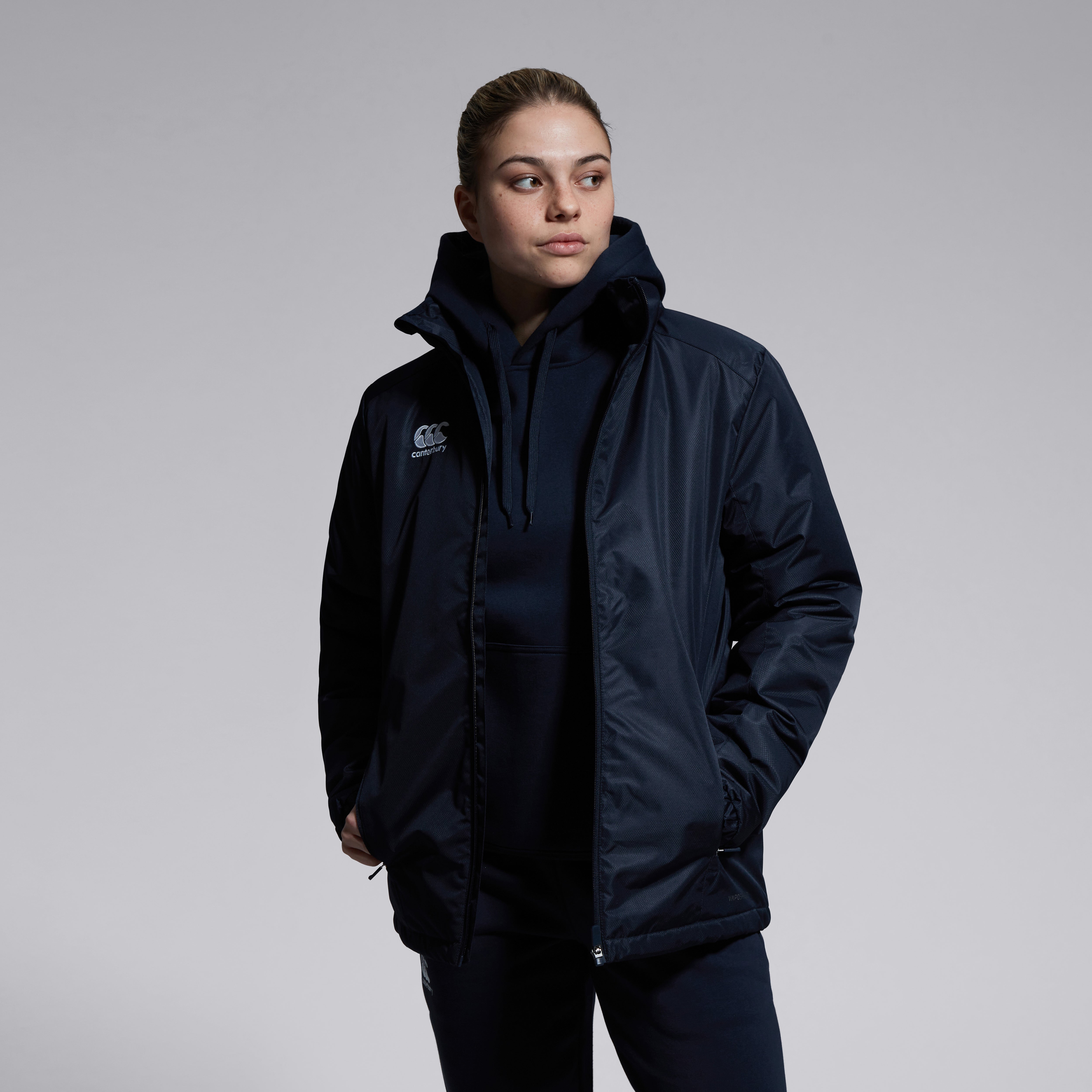 canterbury-club-vaposhield-giacca-stadium-donna-blu-navy image 2