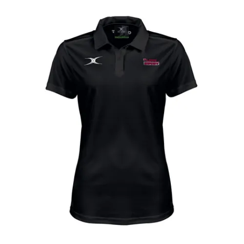 gilbert-rugby-for-the-love-of-rugby-donna-polo-photon-ii-manica-corta-nera image 1