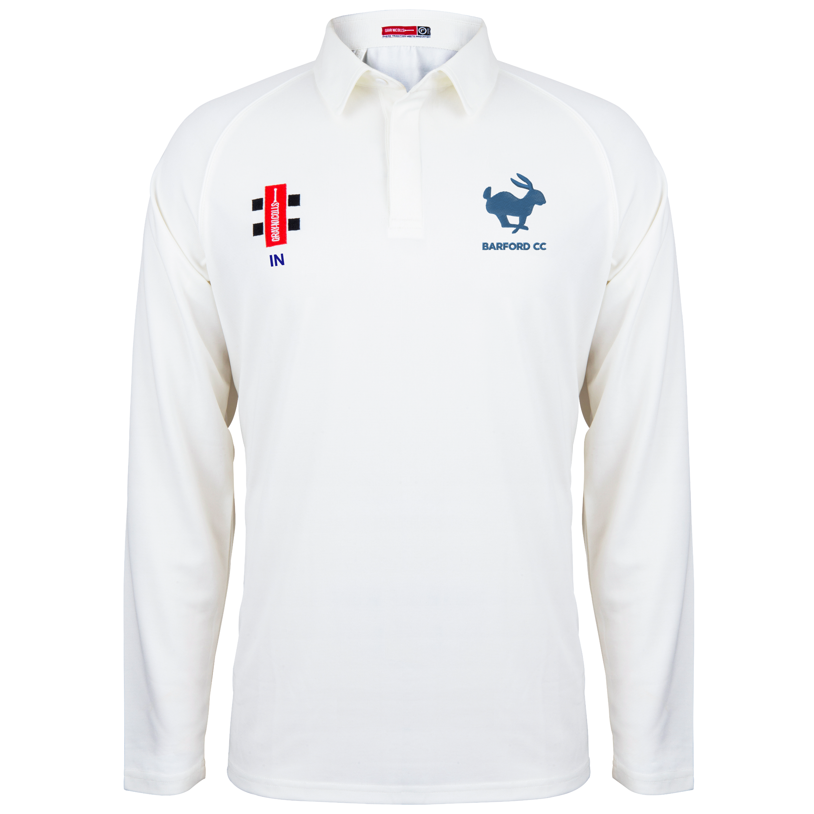 gray-nicolls-barford-cc-senior-maglia-matrix-manica-lunga-avorio image 1