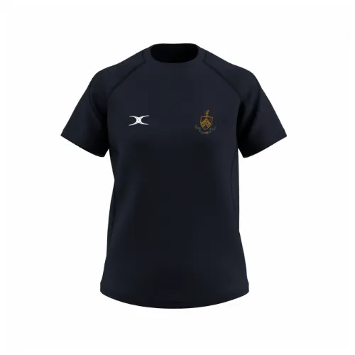 gilbert-rugby-old-crossleyans-rufc-gts-t-shirt-manica-corta-donna-blu-navy-scuro image 1