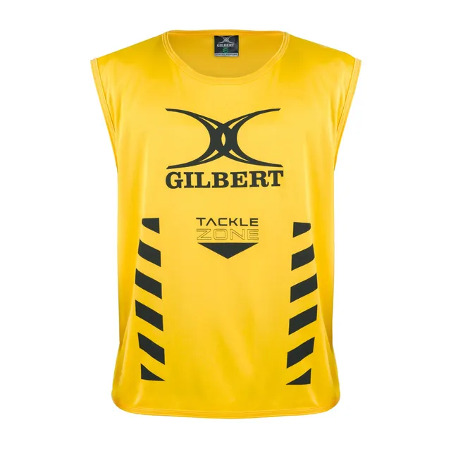 gilbert-rugby-tackle-zone-pettorina-allenamento-junior-gialla-rossa image 1