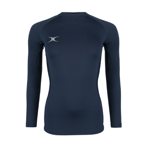 gilbert-rugby-atomic-ii-baselayer-top-donna-blu-navy-old-crossleyans-maglia-term image 1