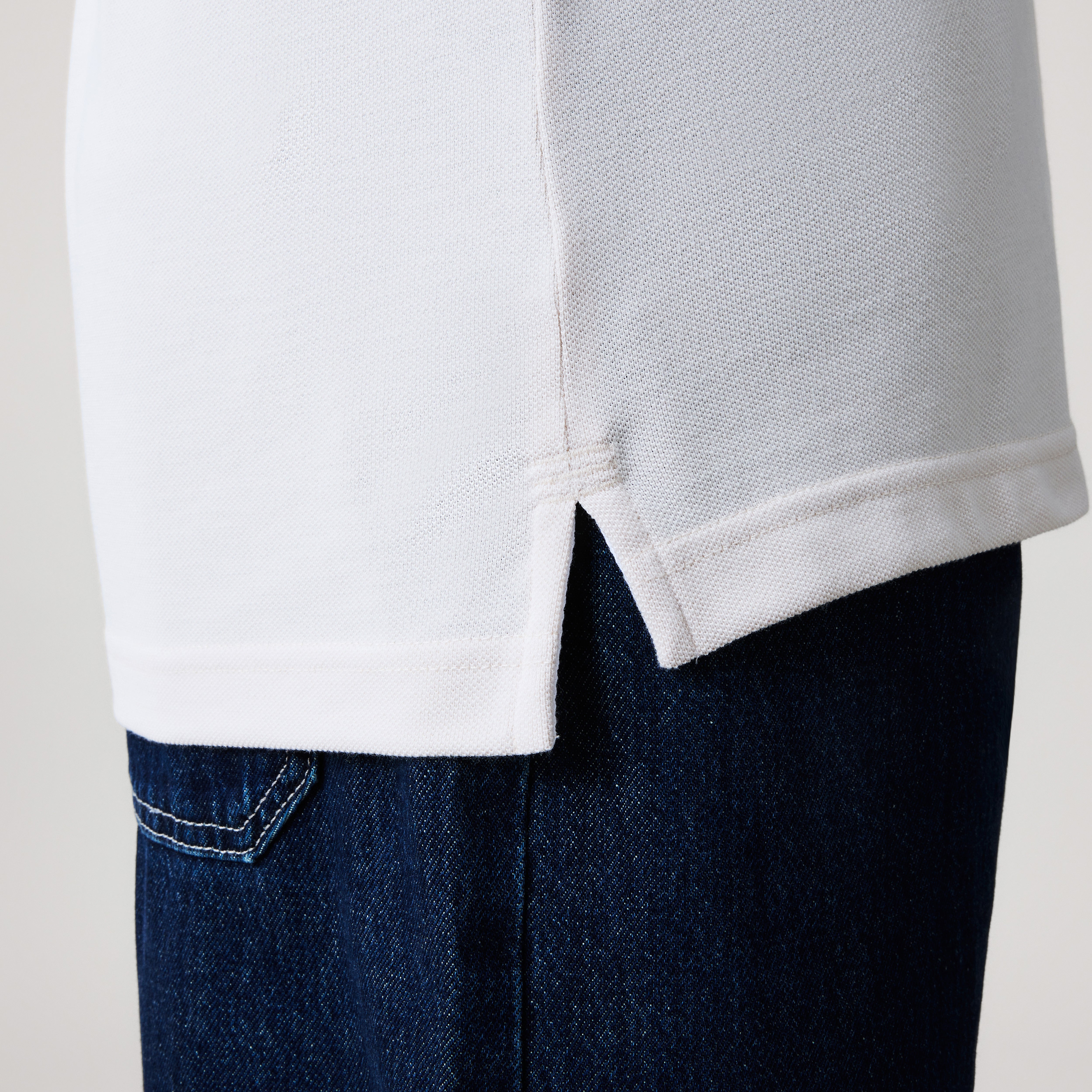 canterbury-solid-pique-polo-uomo-grigia-standard-fit image 8