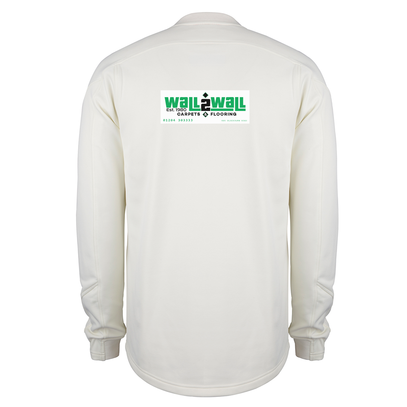 gray-nicolls-astley-bridge-junior-pro-performance-maglione-da-gara-avorio image 2