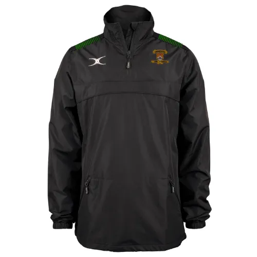 gilbert-rugby-cowbridge-rc-adult-photon-giacca-1-4-zip-nera image 1