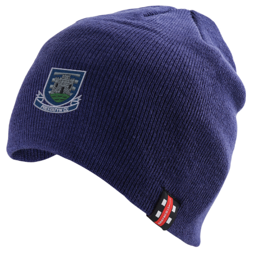 gray-nicolls-prestatyn-cc-senior-beanie-hat-blu-navy-scuro image 1