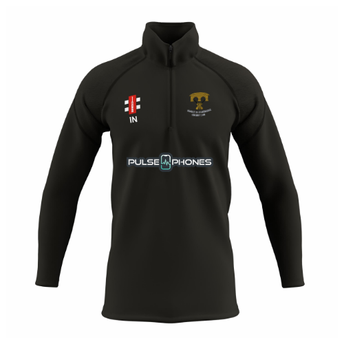 gray-nicolls-bradley-colnebridge-cc-senior-pile-gts-1-4-zip-nera image 1
