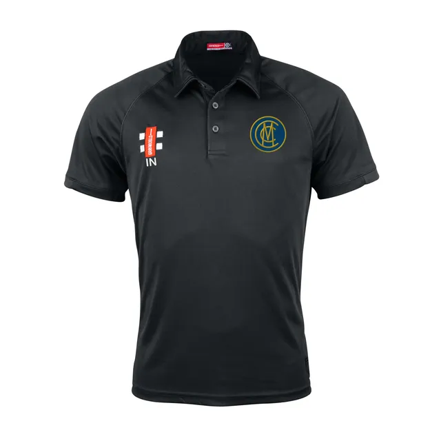 gray-nicolls-matrix-v2-polo-manica-corta-marshalswicket-cc-senior-nero image 1