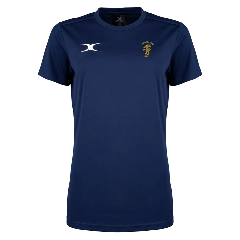 gilbert-rugby-basingstoke-rfc-photon-ii-t-shirt-senior-blu-navy image 1