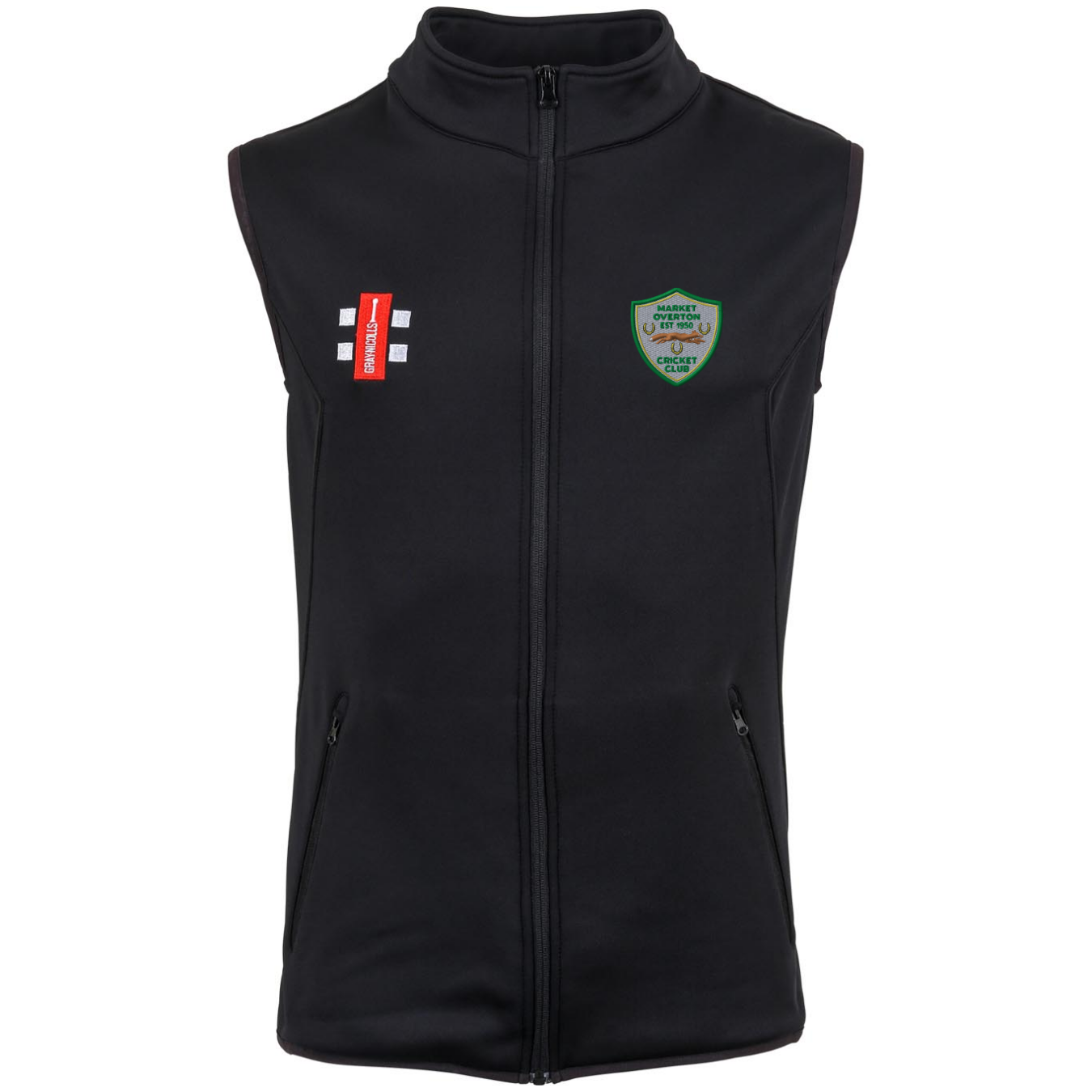 gray-nicolls-storm-gilet-bodywarmer-senior-market-overton-cc-nero image 1