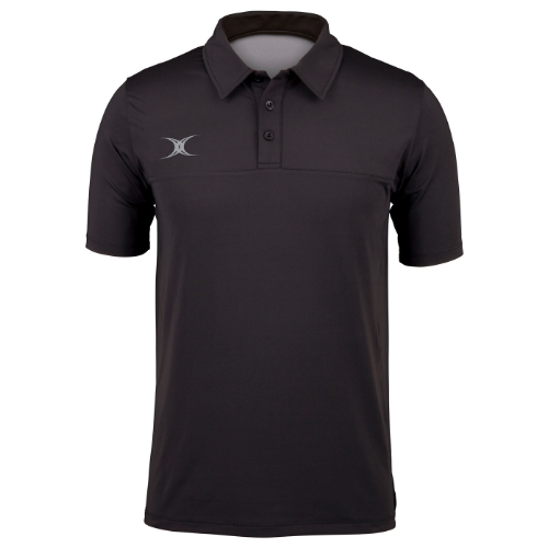 gilbert-rugby-ayrshire-bulls-rfc-polo-pro-uomo-nero image 1